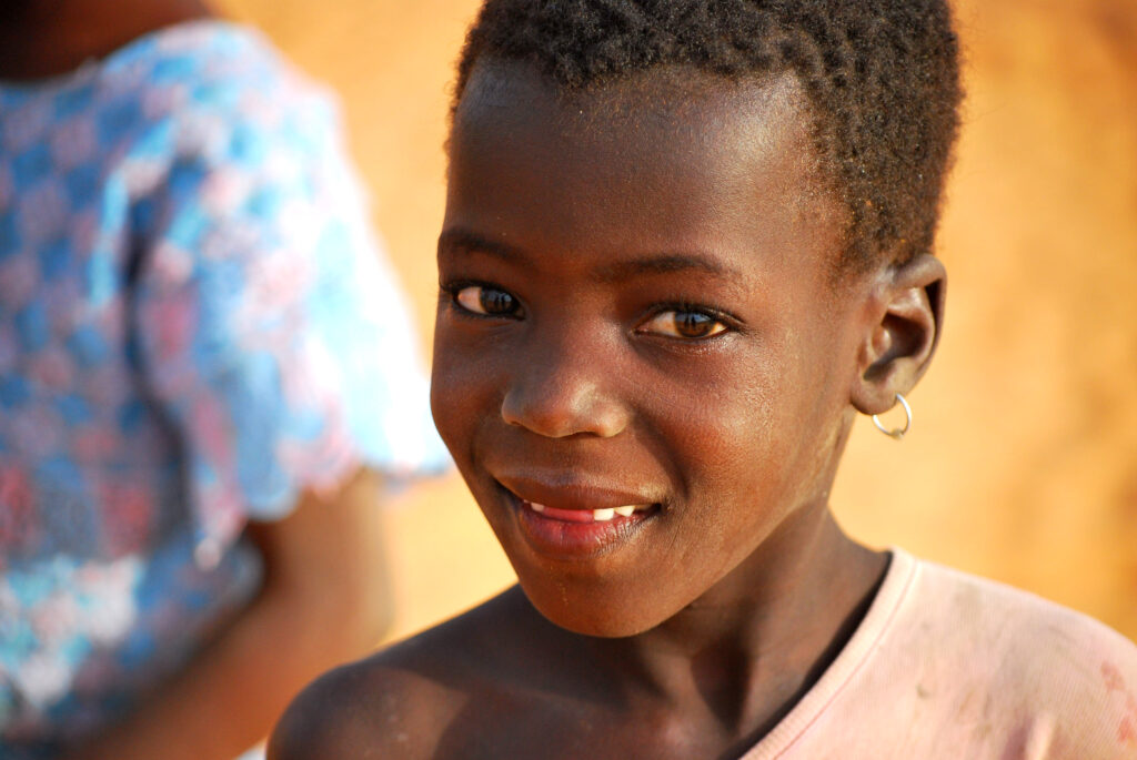 young African girl